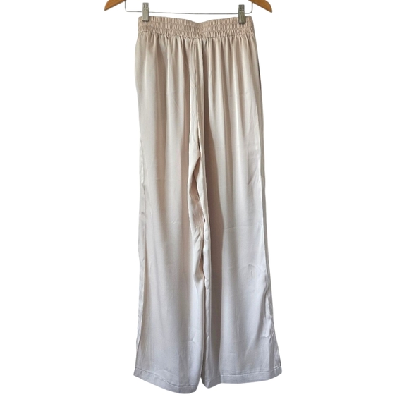 RDI Women's Wide Leg Elastic Waist Minimalist Pants, Cream, Size XS - Picture 5 of 10